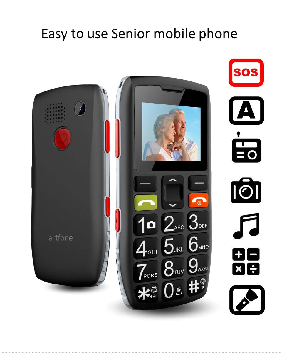 Mobilný telefón pre starších ľudí
